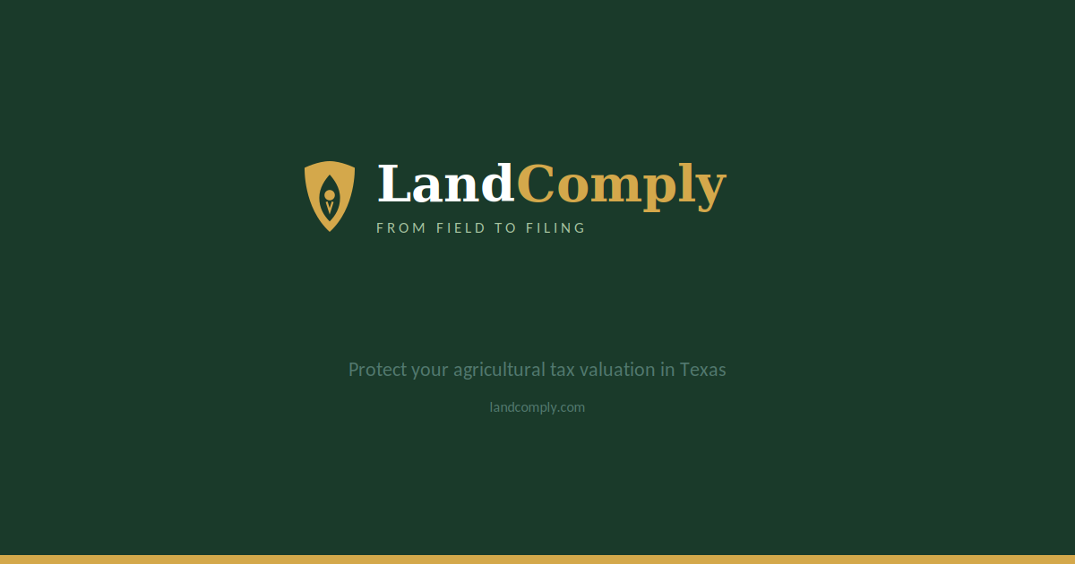 Agricultural & Timber Exemption in Angelina County, Texas | LandComply